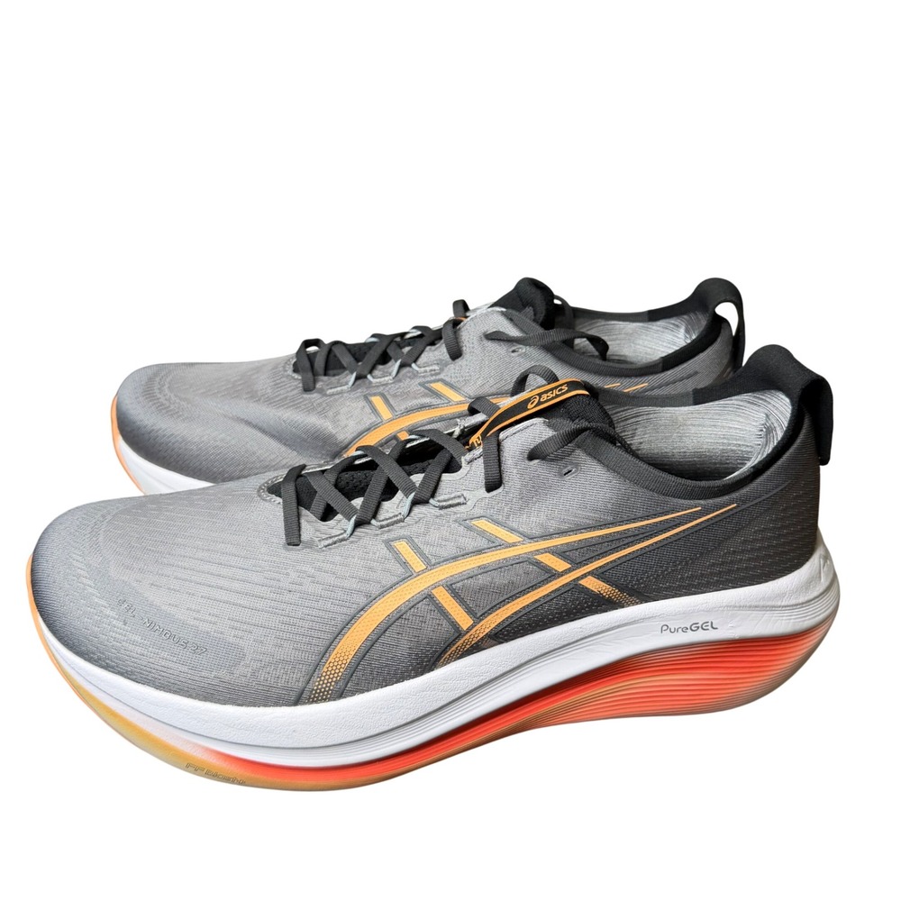 ASICS GEL-Nimbus 27 Carbon Mojave 1011B957-021 Men's 15 4E X-Wide Running Shoes